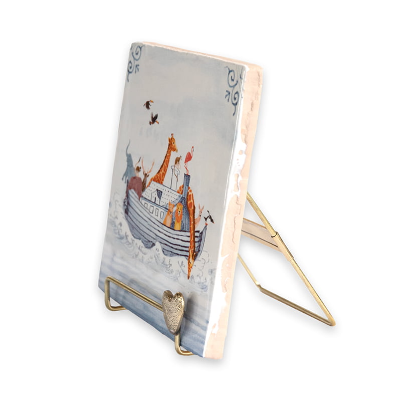 Storytiles Tile Holders Golden Stand Heart Ständer Gold Herz