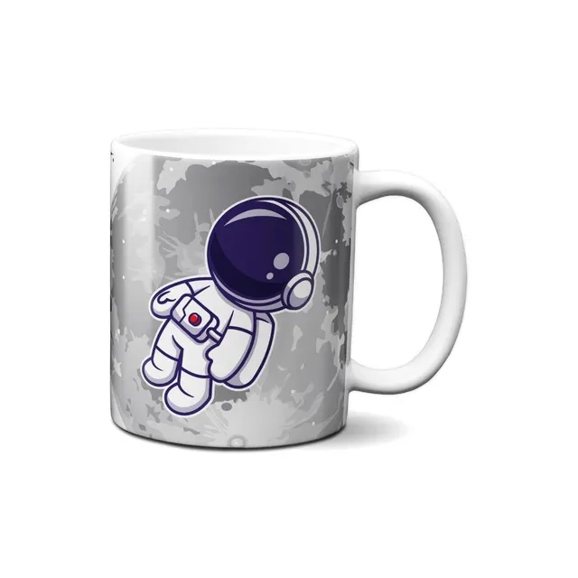 Hustling Sharks Wandbilder Astronaut Tasse 330ml weiß pastell