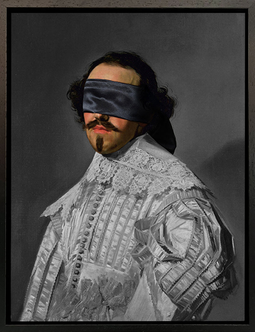 Mineheart Wall Art Blindfold 5 Leinwandbild 30x41cm Portrait