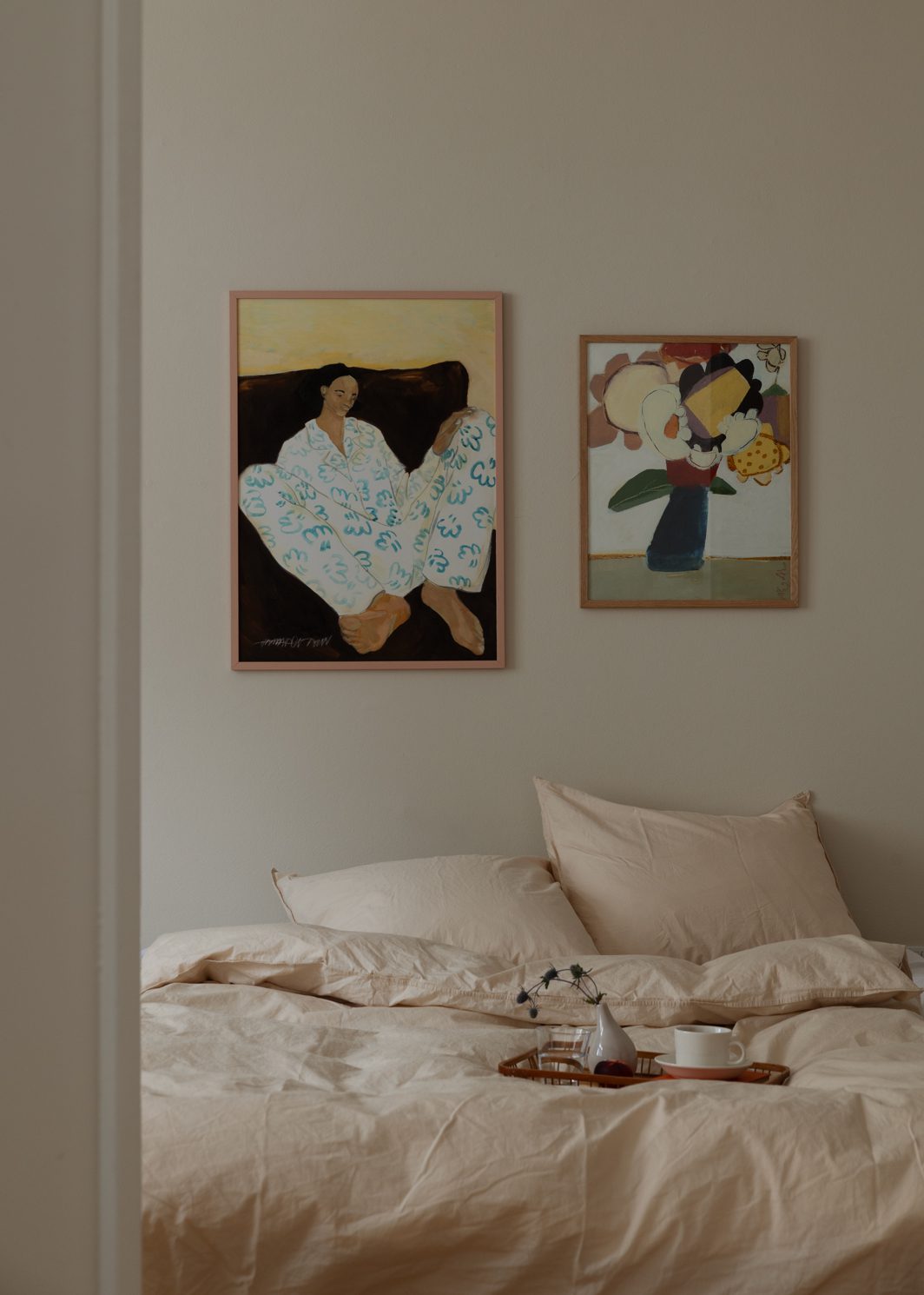 The Poster Club Art Prints Pair No. 011 Poster Set floral Schlafzimmer