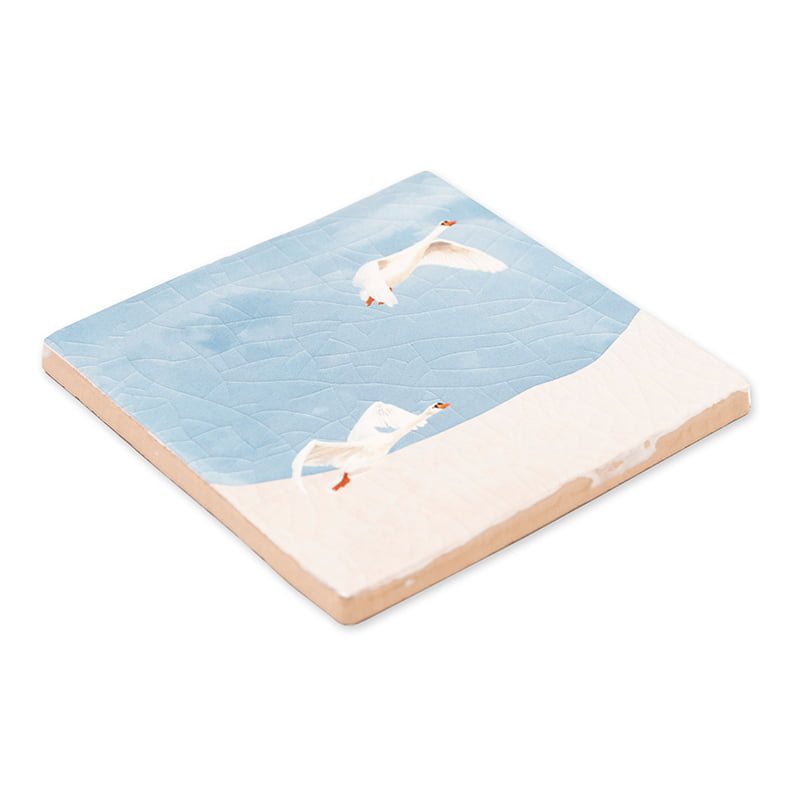 Storytiles Delft Blue Sla je vleugels uit Fliese S 10x10 cm