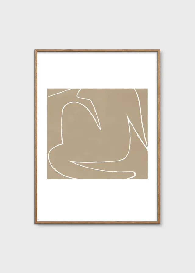 The Poster Club Art Prints Sense Poster 30x40 cm Beige
