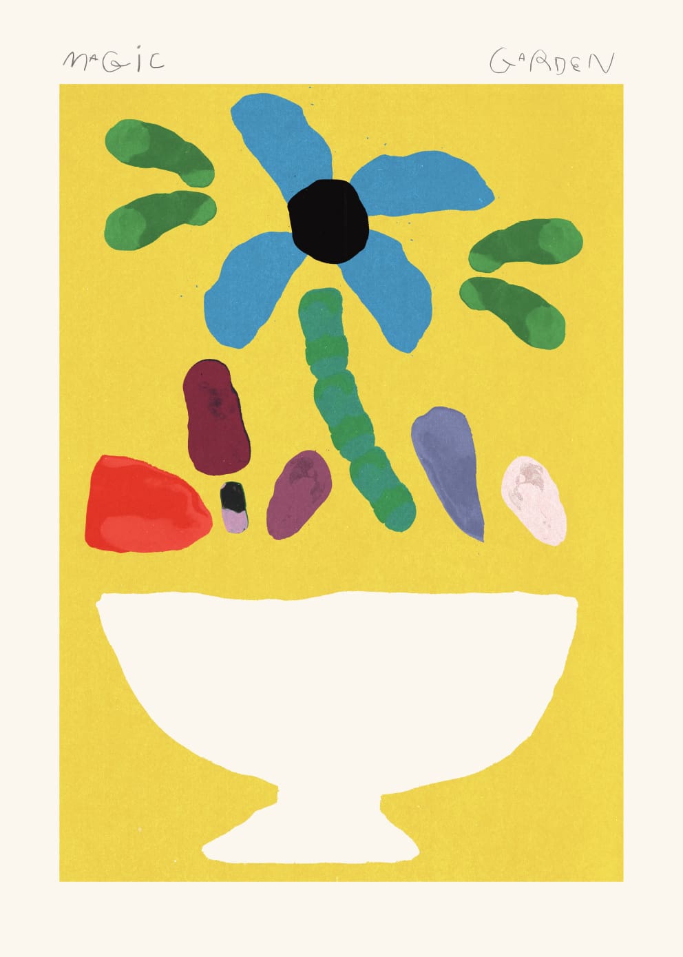 The Poster Club Magic Garden Poster 50x70 cm botanisch