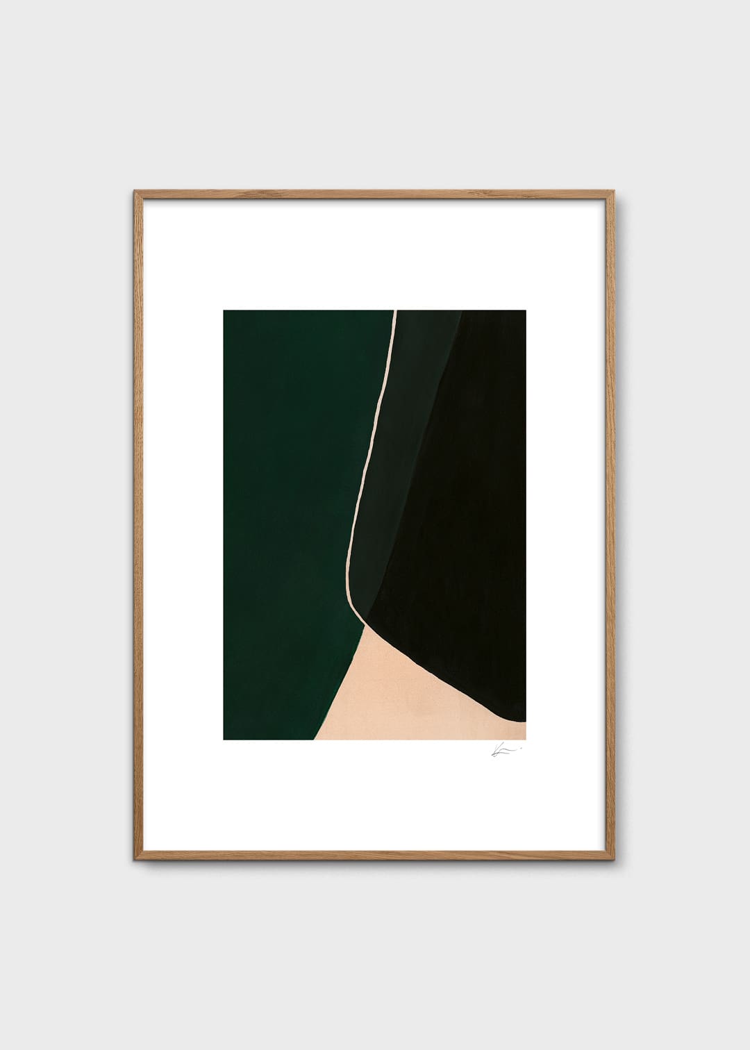 The Poster Club Tempset 02 Poster 50x70 cm abstrakt