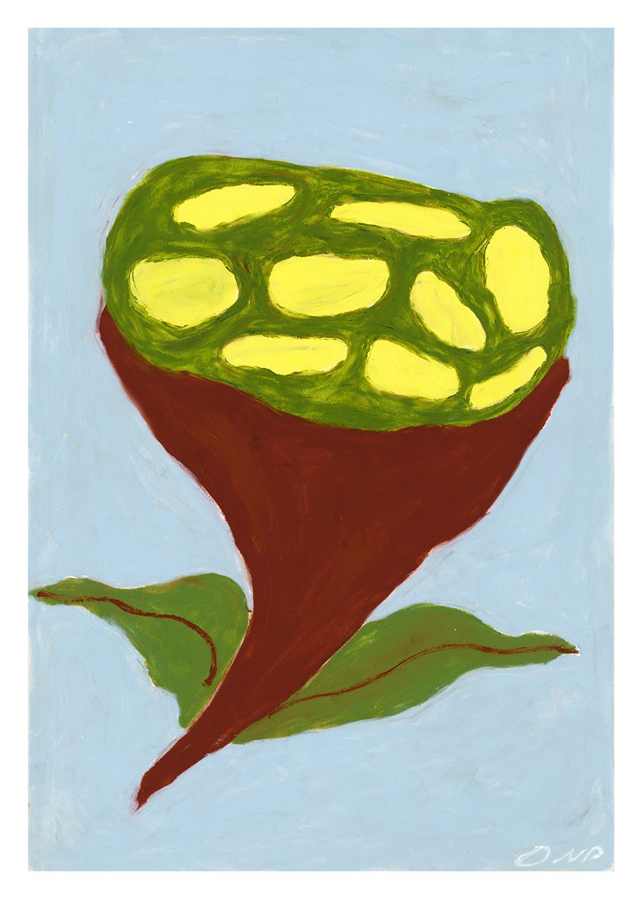 The Poster Club Flower Flying Poster 30x40 cm botanisch