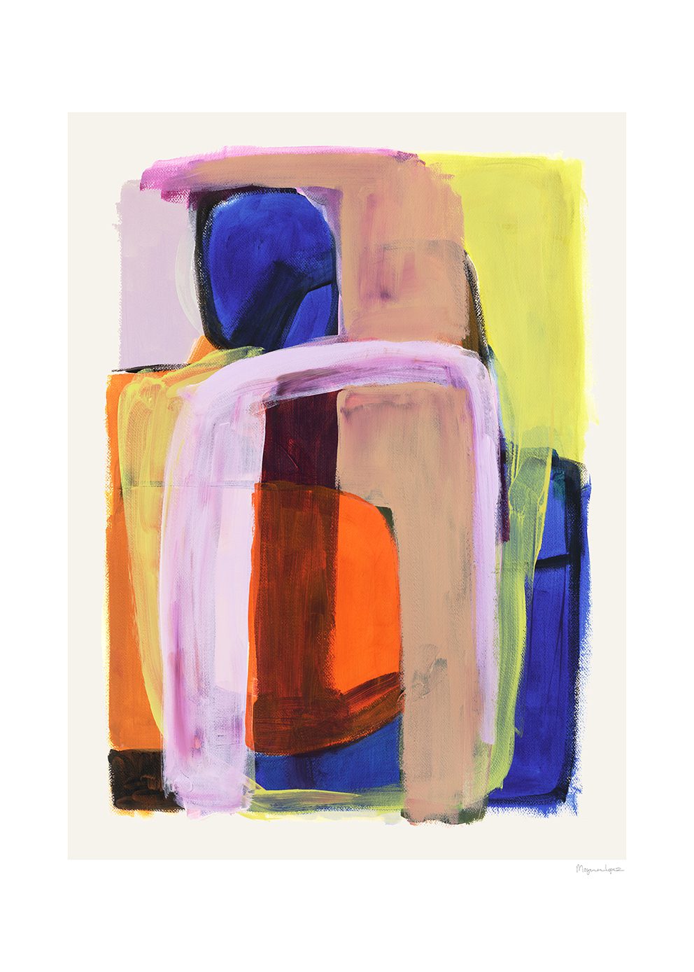 The Poster Club Art Prints Prana Poster 30x40 cm abstrakt