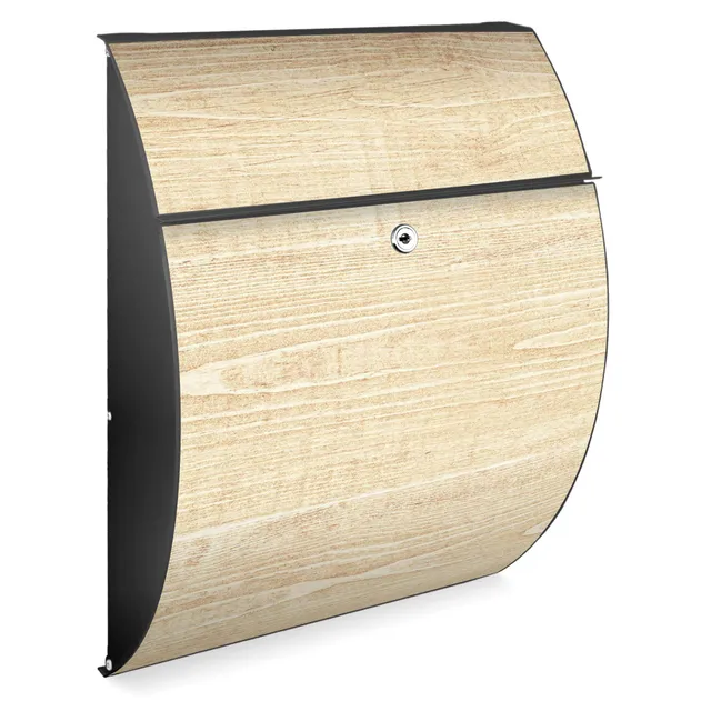 Banjado Riviera Bretter Briefkasten Anthrazit A4
