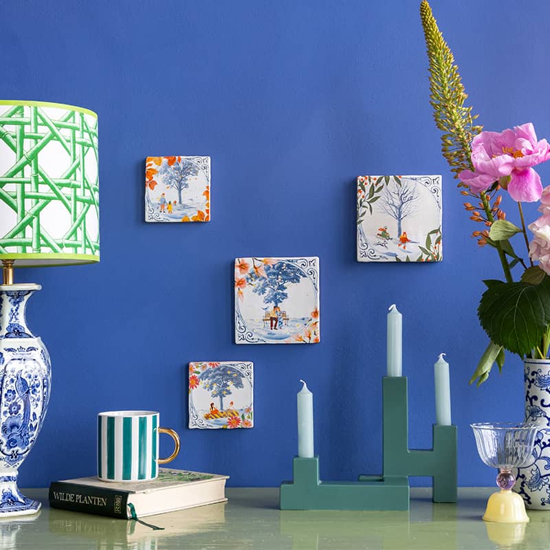 Storytiles Delft Blue Winter Wonderland Fliese S 10x10 Winter