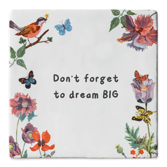 Storytiles Delft Blue Vlinders Fliese S 10x10 cm personalisierbar