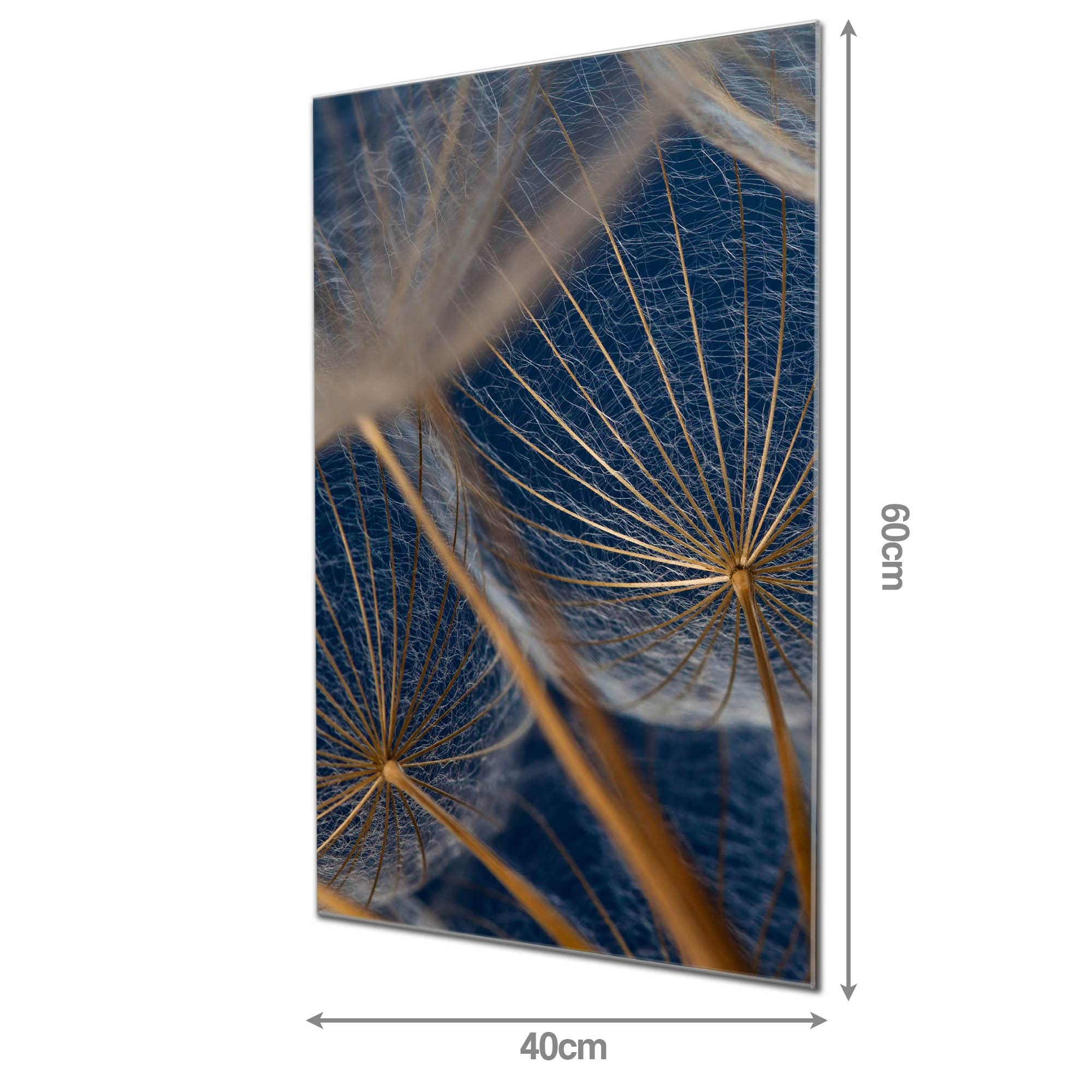 Banjado Magnettafel Verblüht Glasboard 60x40cm beschreibbar