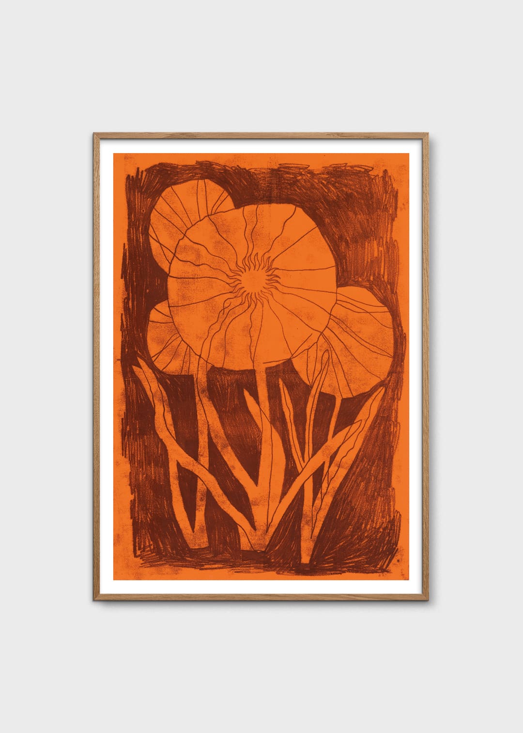 The Poster Club Everlasting Flower Poster 30x40 cm rot