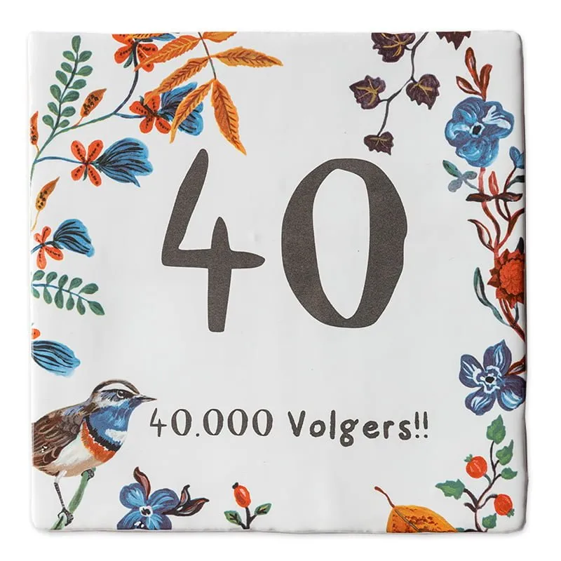 StoryTiles Delft Blue Meesje Fliese 10x10 cm personalisiert