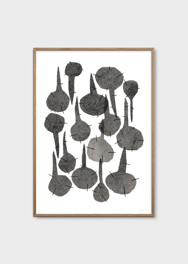 The Poster Club No. 181 Poster 30x40 cm grau abstrakt