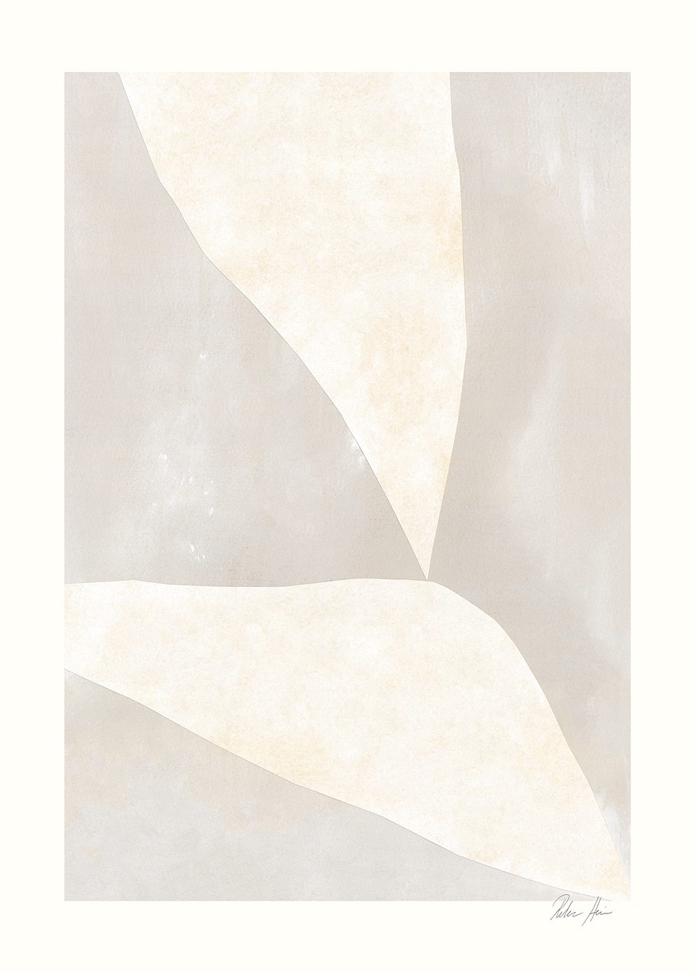 The Poster Club Art Prints Edge no. 04 Kunstdruck A4