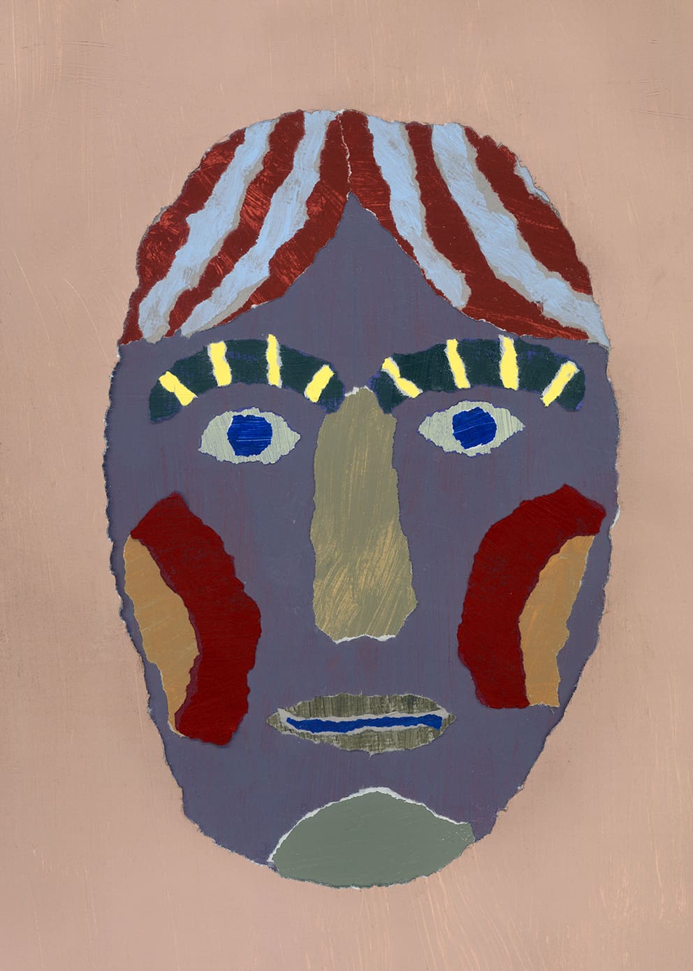 The Poster Club Art Prints Ray Brow Portrait Poster 30x40 cm