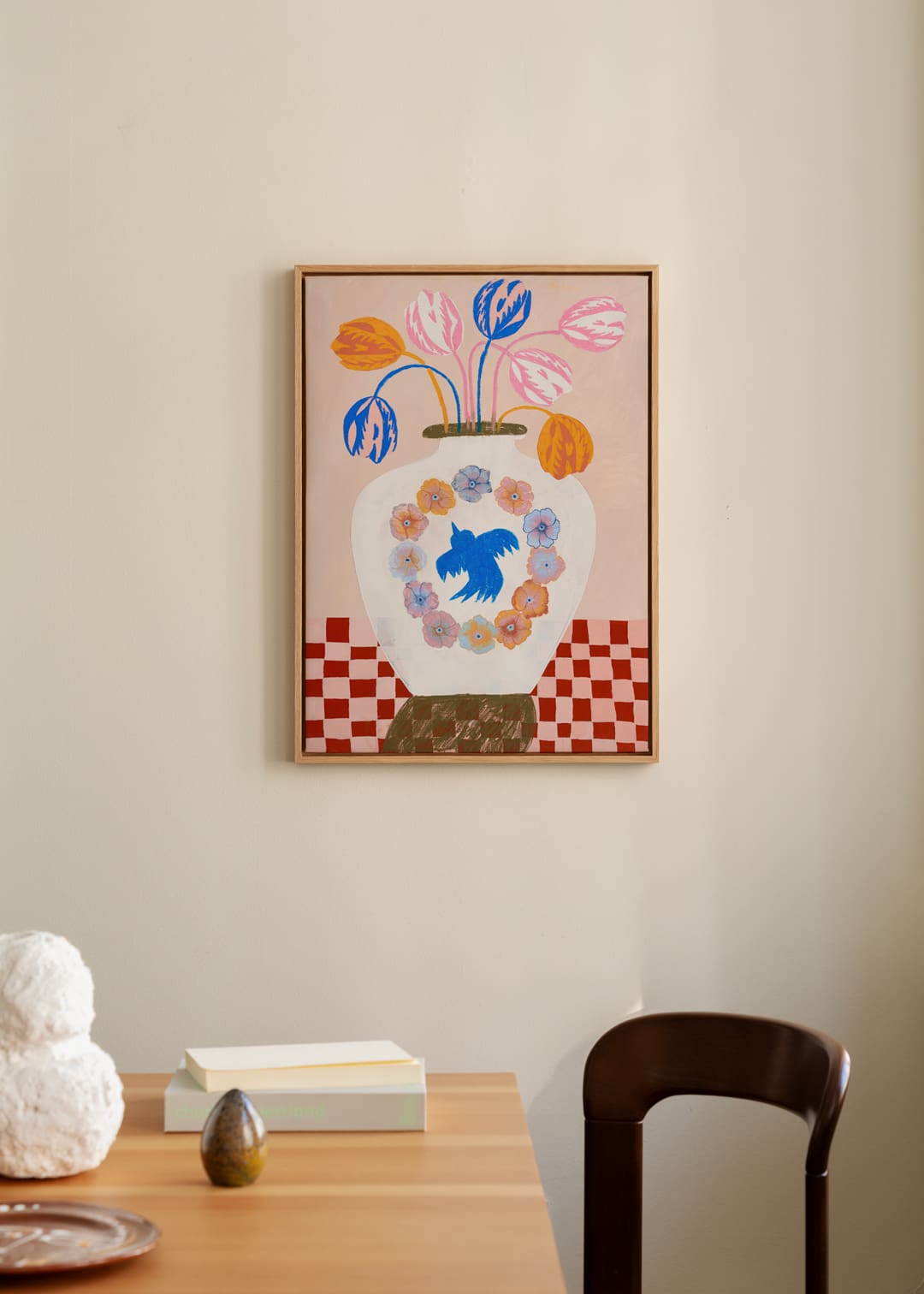 The Poster Club Art Prints The Clock Leinwand 30x40 cm Gerahmt