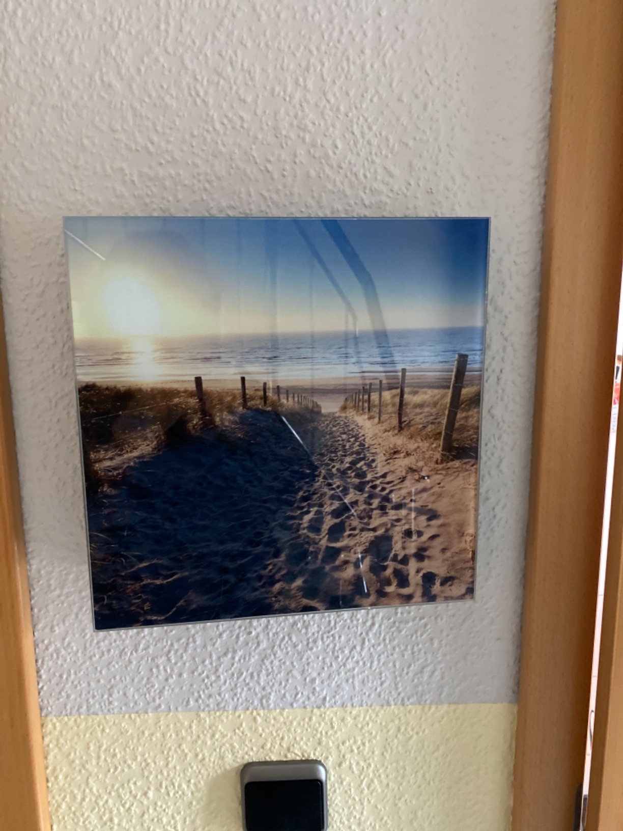 Banjado Schlüsselkasten Dünen Schlüsselbox schwarz 30x30