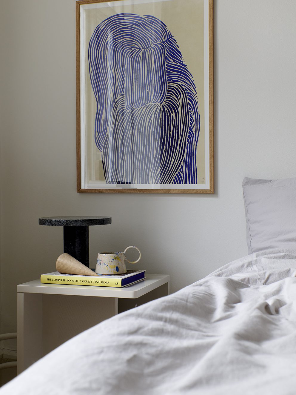 The Poster Club Art Prints Deep Blue Poster 30x40 cm abstrakt blau