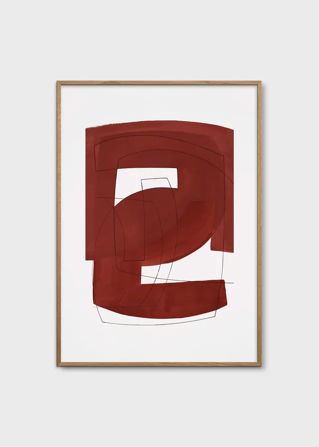 The Poster Club Art Prints Merged Poster 50x70 cm abstrakt