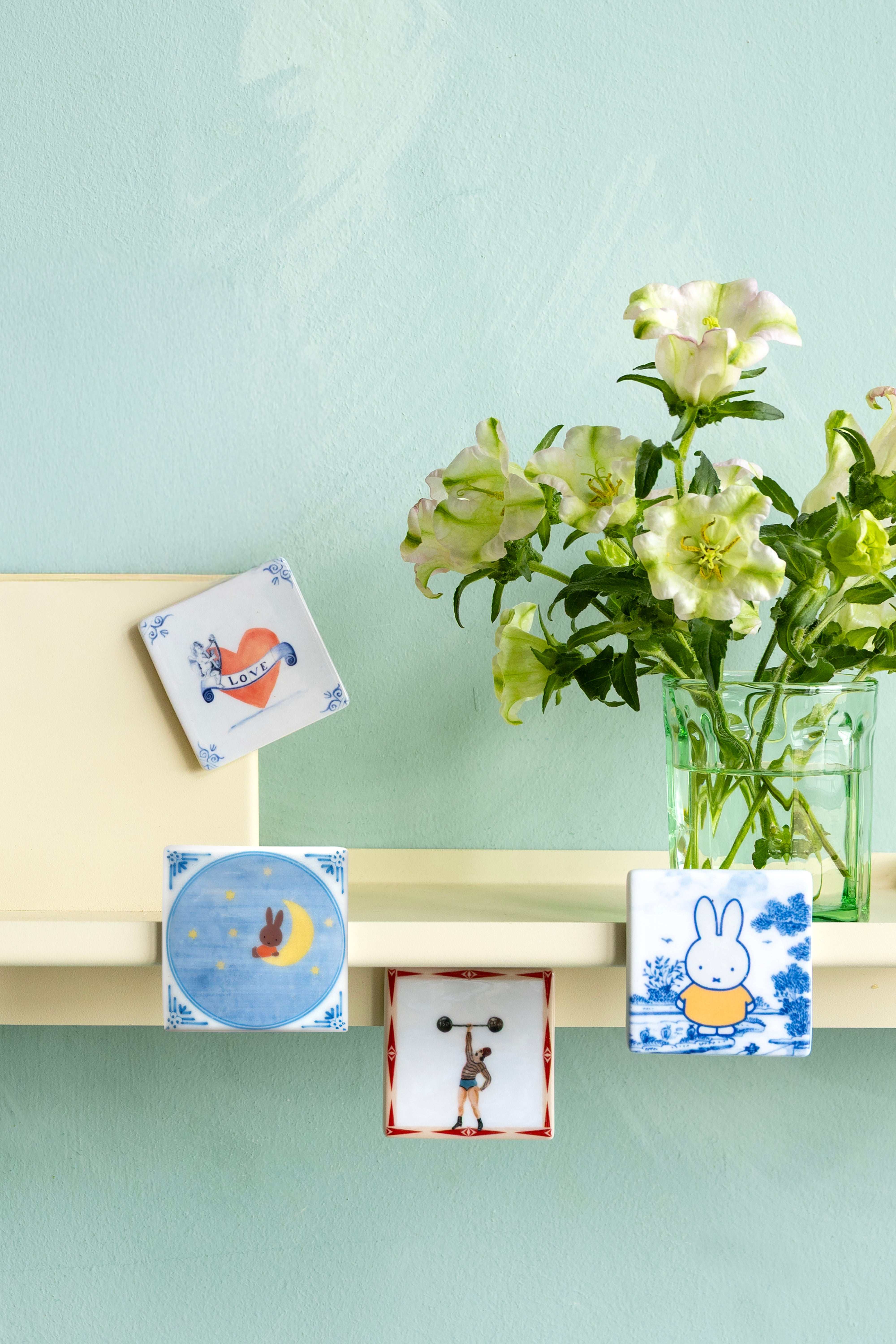 Storytiles Minis In de maneschijn 2 Mini Fliese Mond Motiv