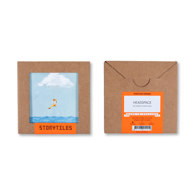 Storytiles Delft Blue Headspace Wandfliese S 10x10 cm Meer