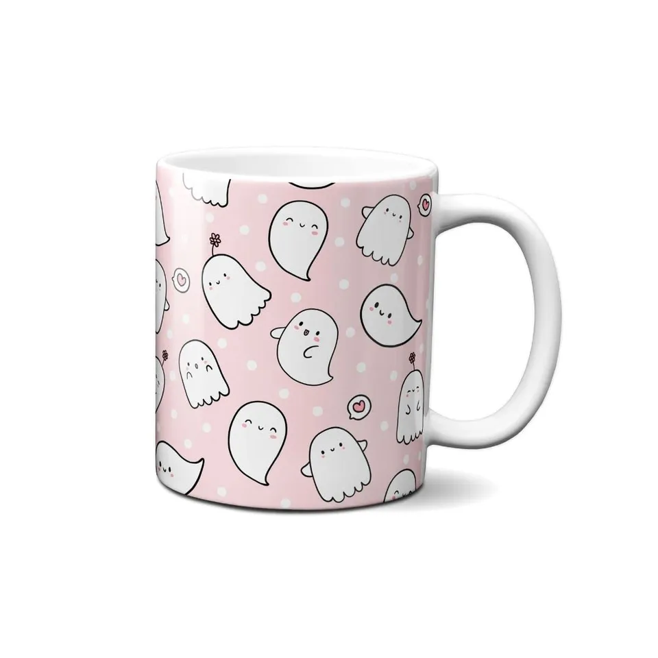 Hustling Sharks Wandbilder Süße Geister Tasse 330ml schwarz