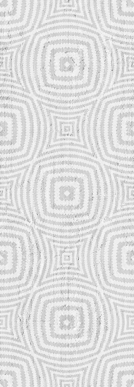 Mineheart Geometric Circles Tapete Schwarz Weiß 52cm x 10m