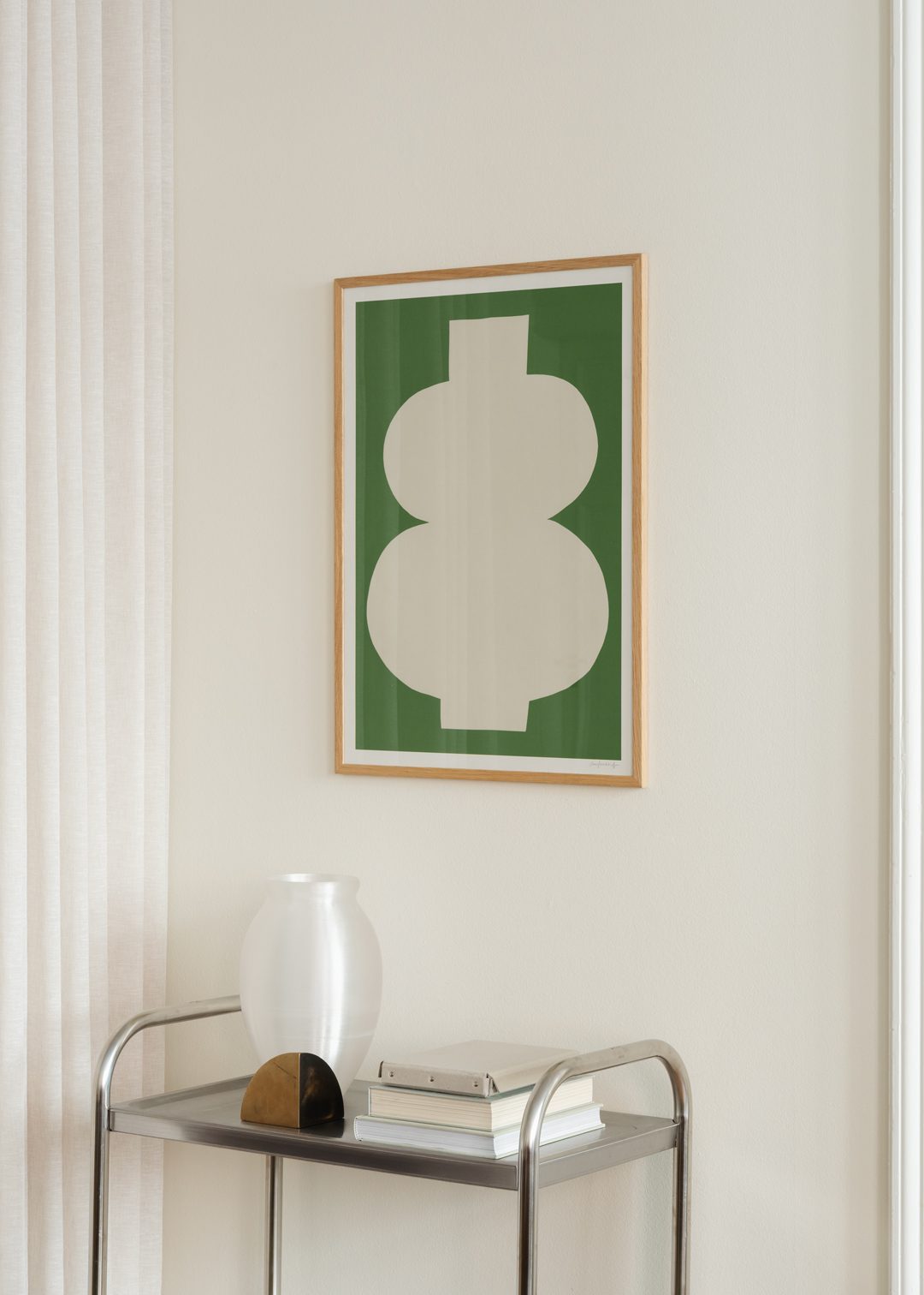 The Poster Club Art Prints Verde Poster 30x40 grün-beige