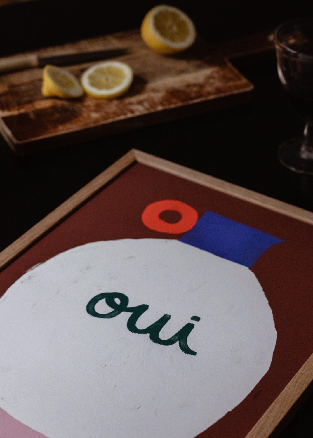 The Poster Club Art Prints Vase Oui Poster 30x40 cm Vase