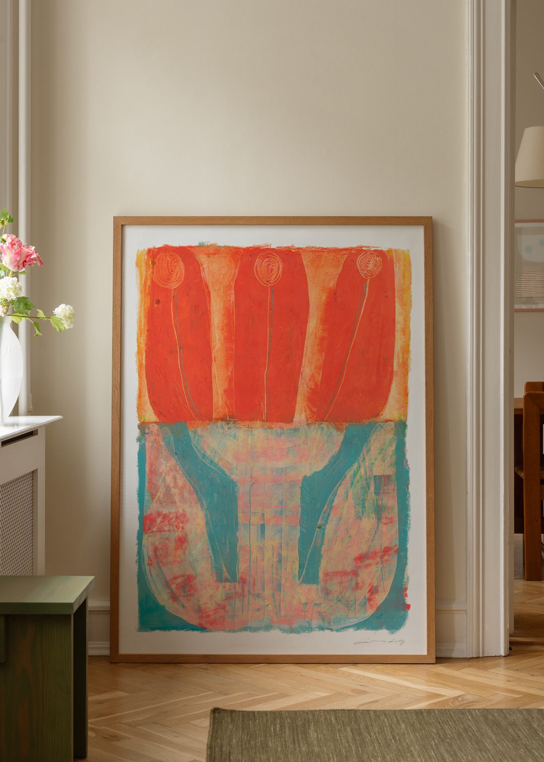 The Poster Club Radical Romantic Poster 30x40 cm blau-petrol