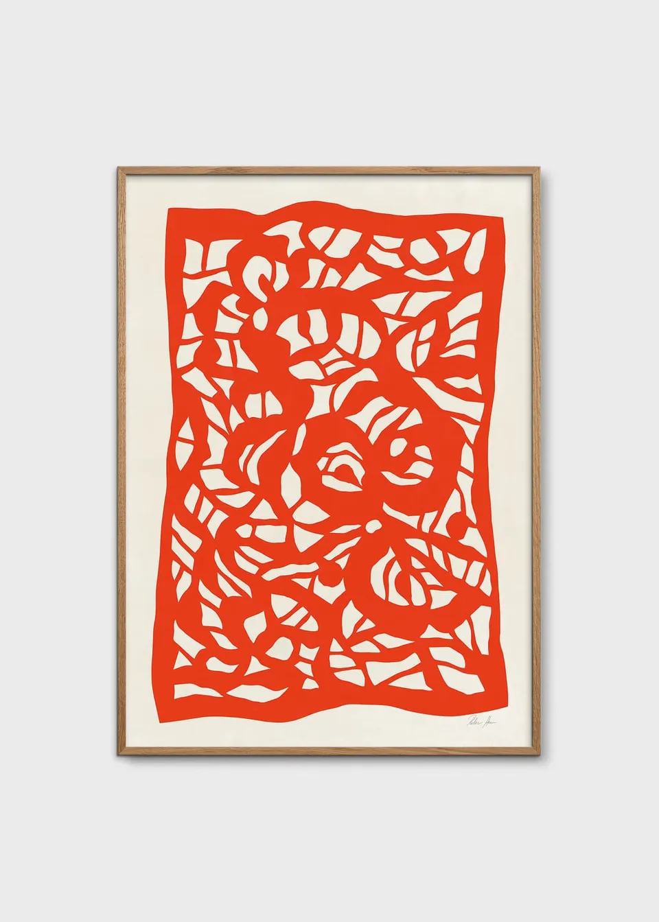 The Poster Club Root no. 04 Poster 30x40 cm rot