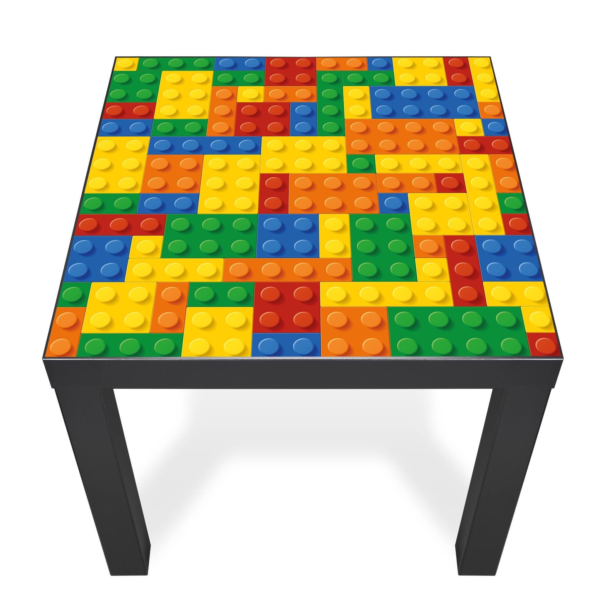 Banjado Möbelfolie Tischfolie Bausteine 55x55 selbstklebend