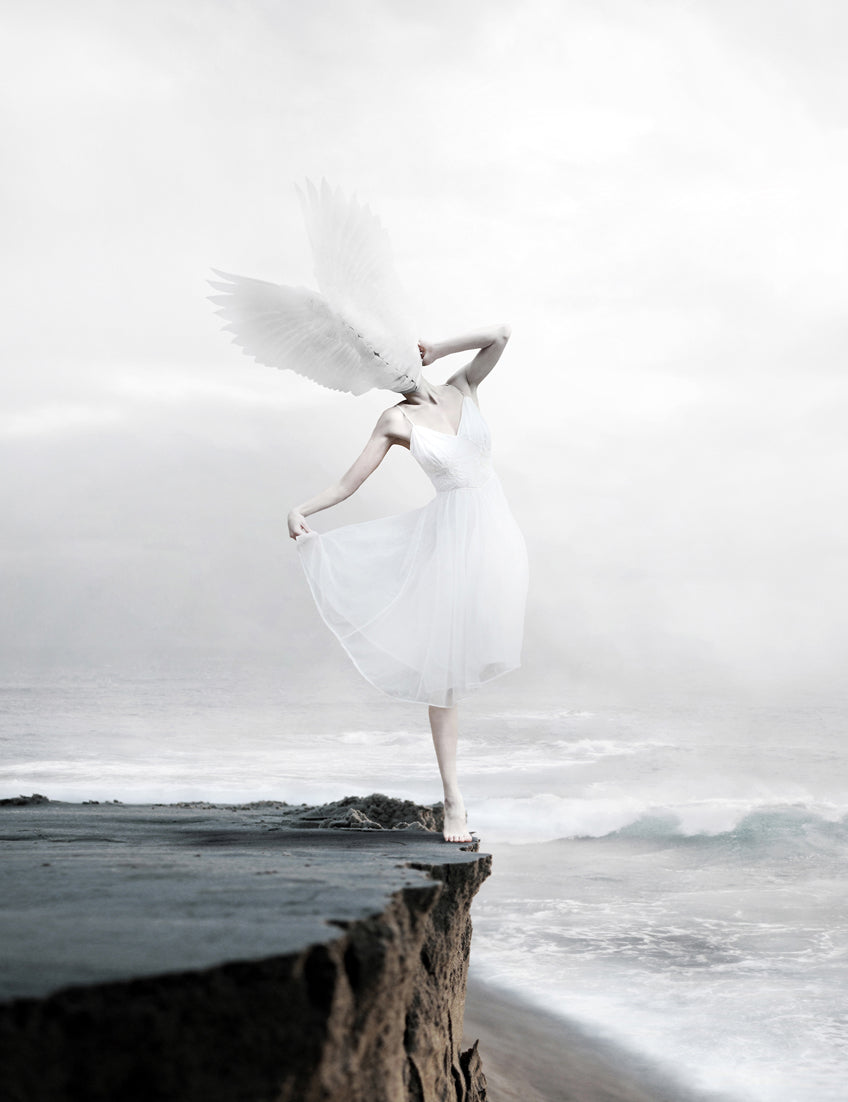 Mineheart Wall Art The White Sky-XIX Leinwandbild 30x41cm