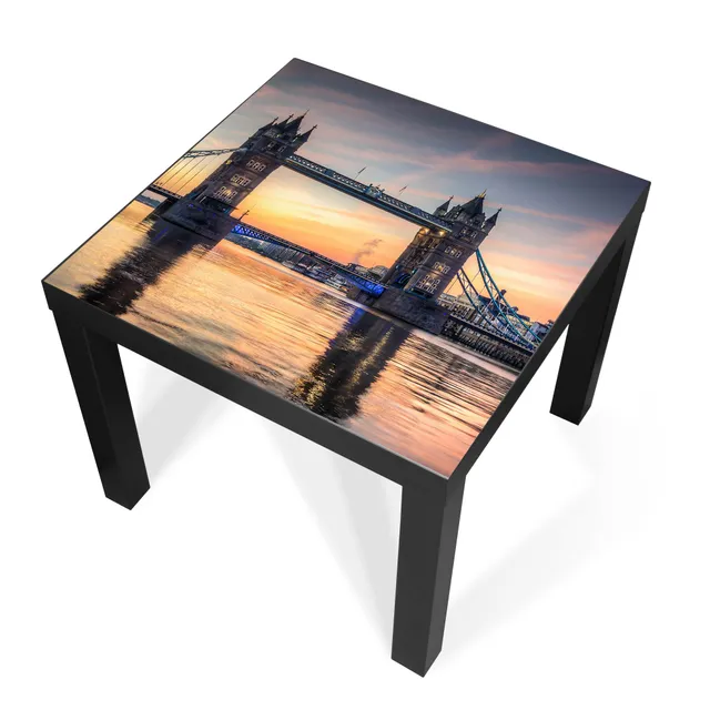 Banjado Möbelfolie Tower Bridge Tischfolie 55x55 selbstklebend