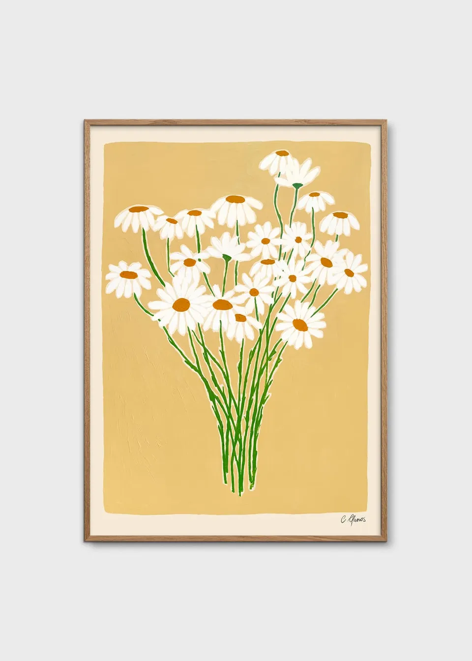 The Poster Club Daisies Poster 30x40 cm Margeriten