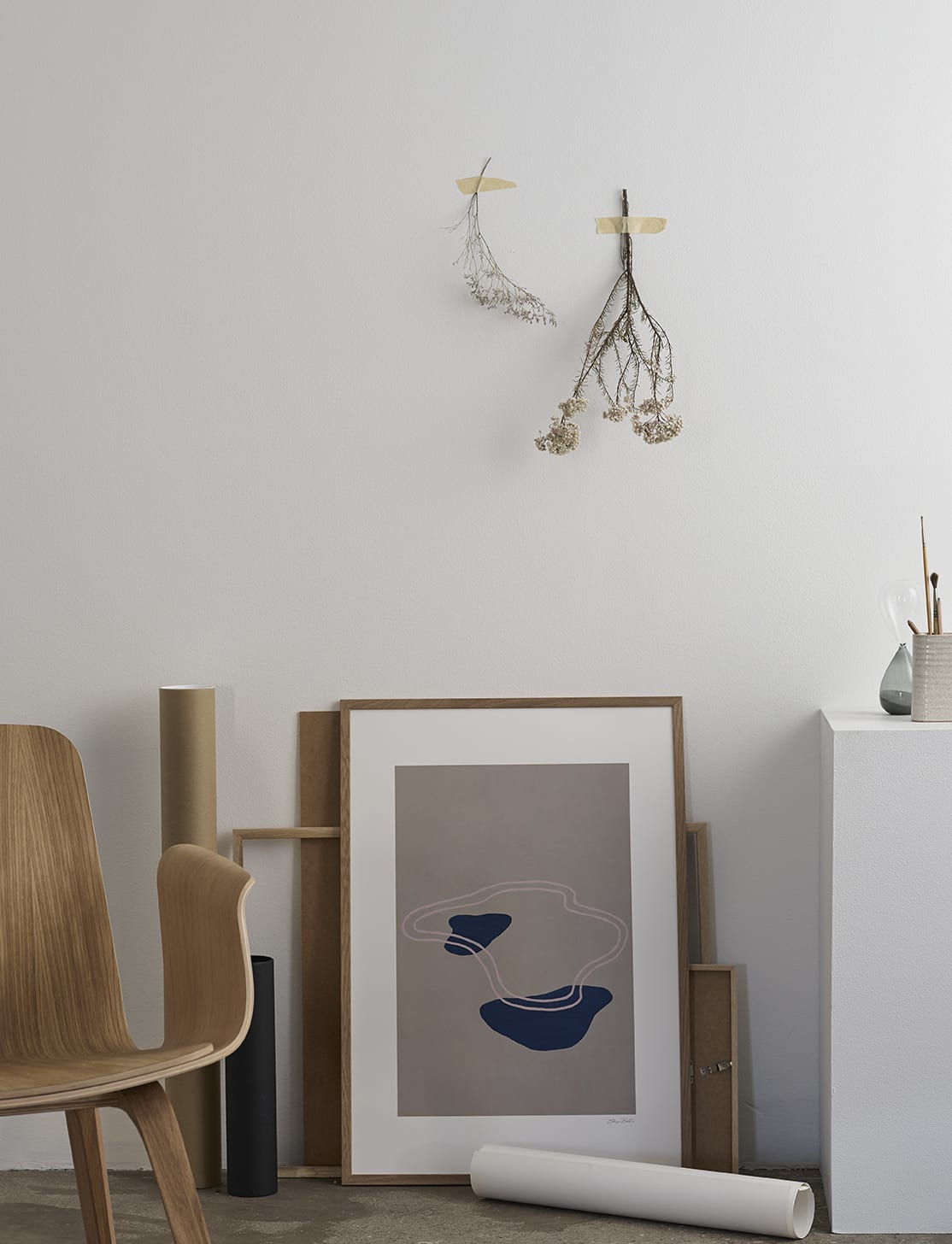 The Poster Club Archipelago II Poster 30x40 cm abstrakt beige