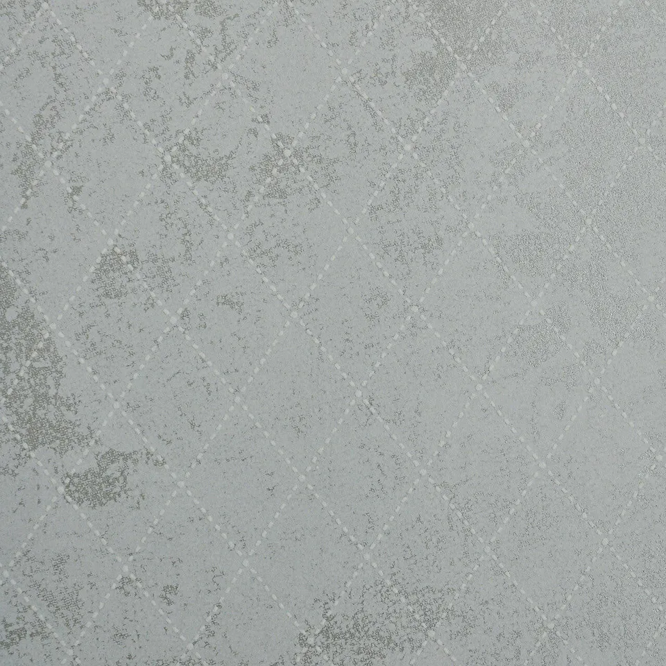 Mineheart Moderna Diamond Stitch Tapete Grau 53cm x 10m Glitzer
