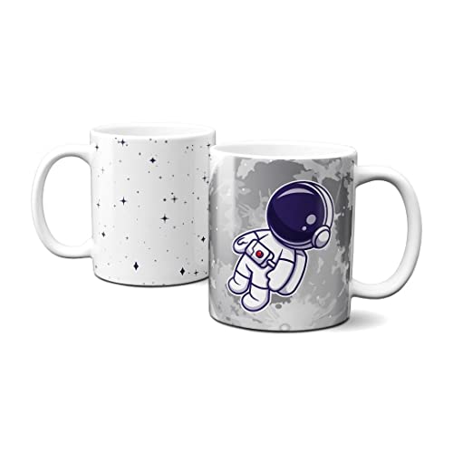 Hustling Sharks Wandbilder Astronaut Tasse 330ml weiß pastell