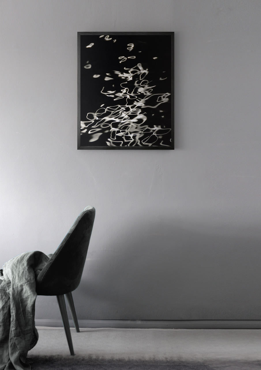 Mineheart Wall Art Moonlight Sonata 6 Leinwand 21x30cm s/w
