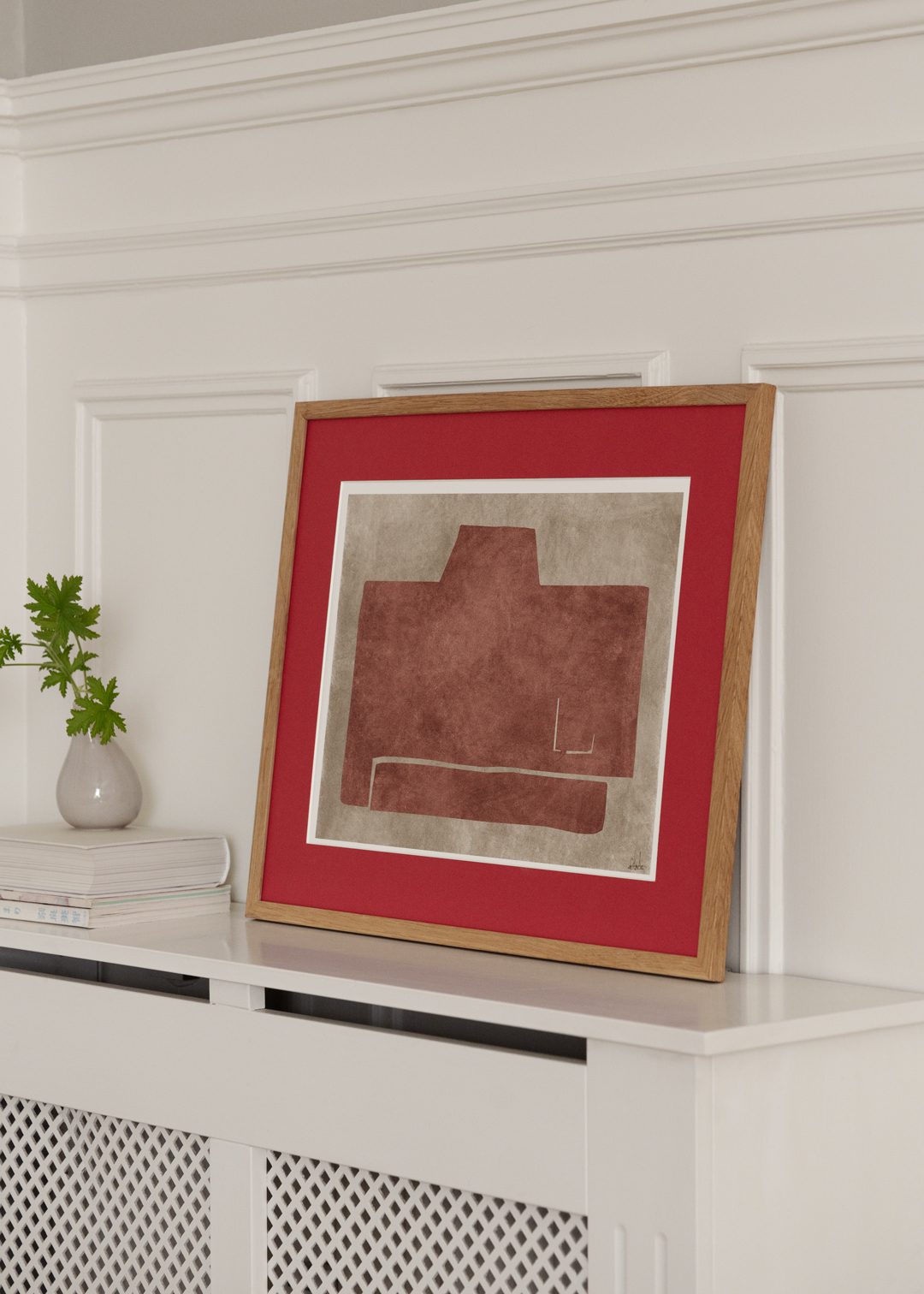 The Poster Club Art Prints Torso Poster 30x40 cm rot