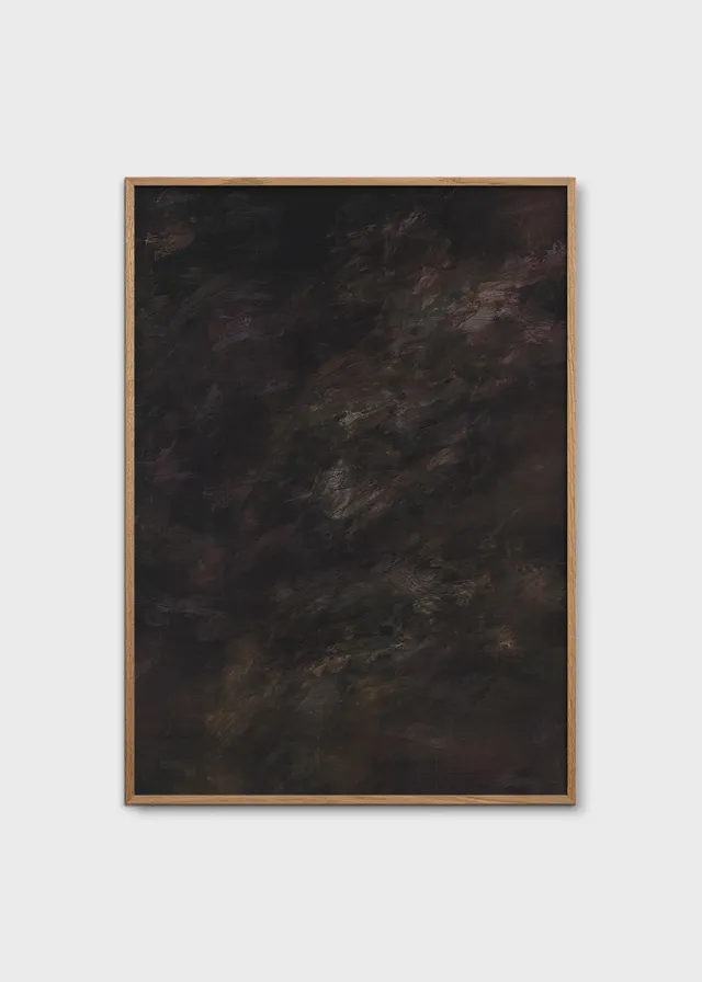 The Poster Club Formation Kunstdruck 50x70 cm schwarz-braun abstrakt