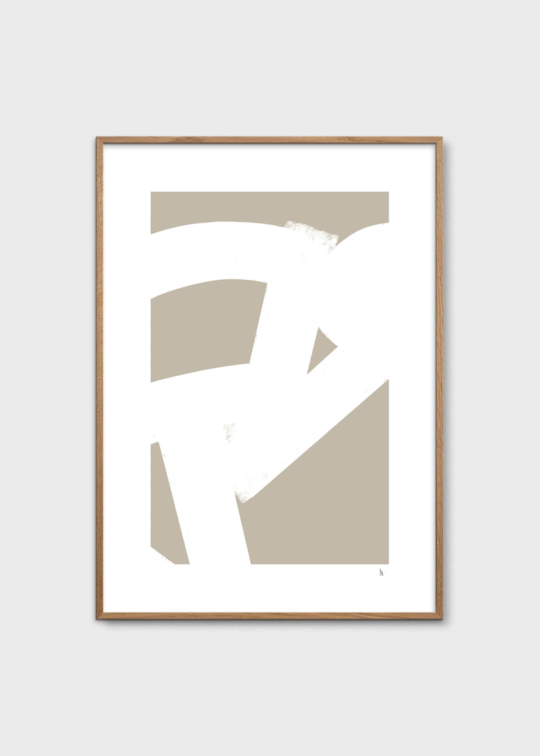 The Poster Club Art Prints That Moment Poster 50x70 cm Beige