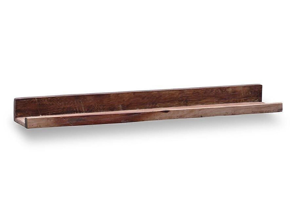 LS-LebenStil Housewood Wandregal Holz Braun 60x10x5cm