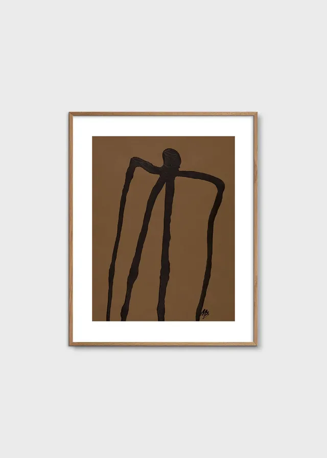 The Poster Club Malene Birger Abstract Man No. 01 Poster 40x50