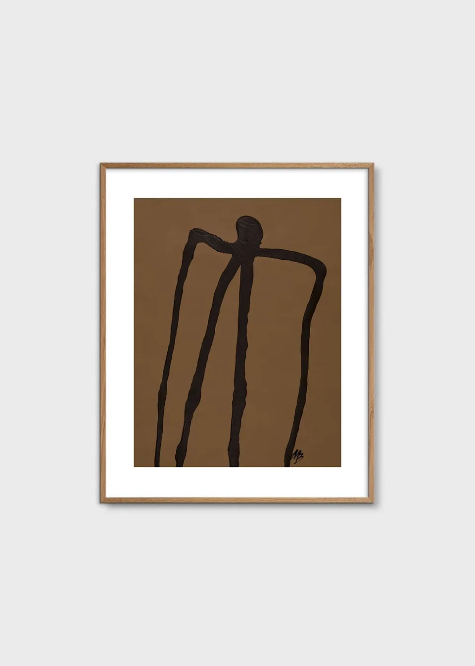 The Poster Club Malene Birger Abstract Man No. 01 Poster 40x50