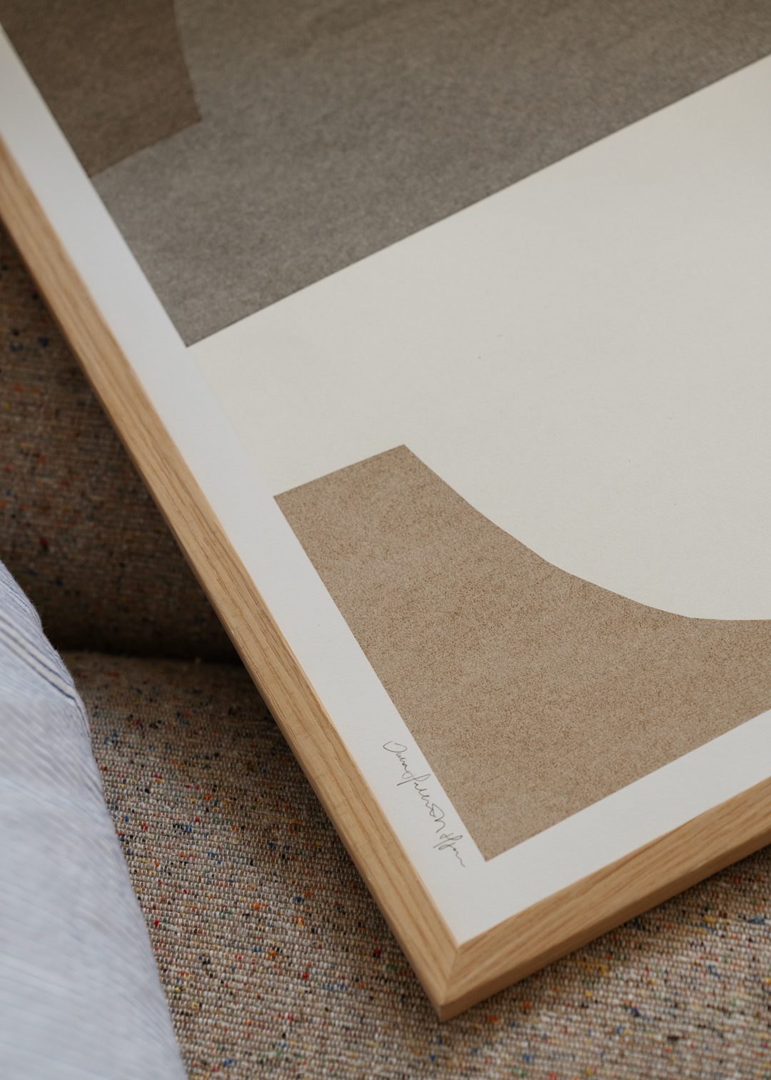 The Poster Club Delphi Kunstdruck 30x40 cm beige abstrakt
