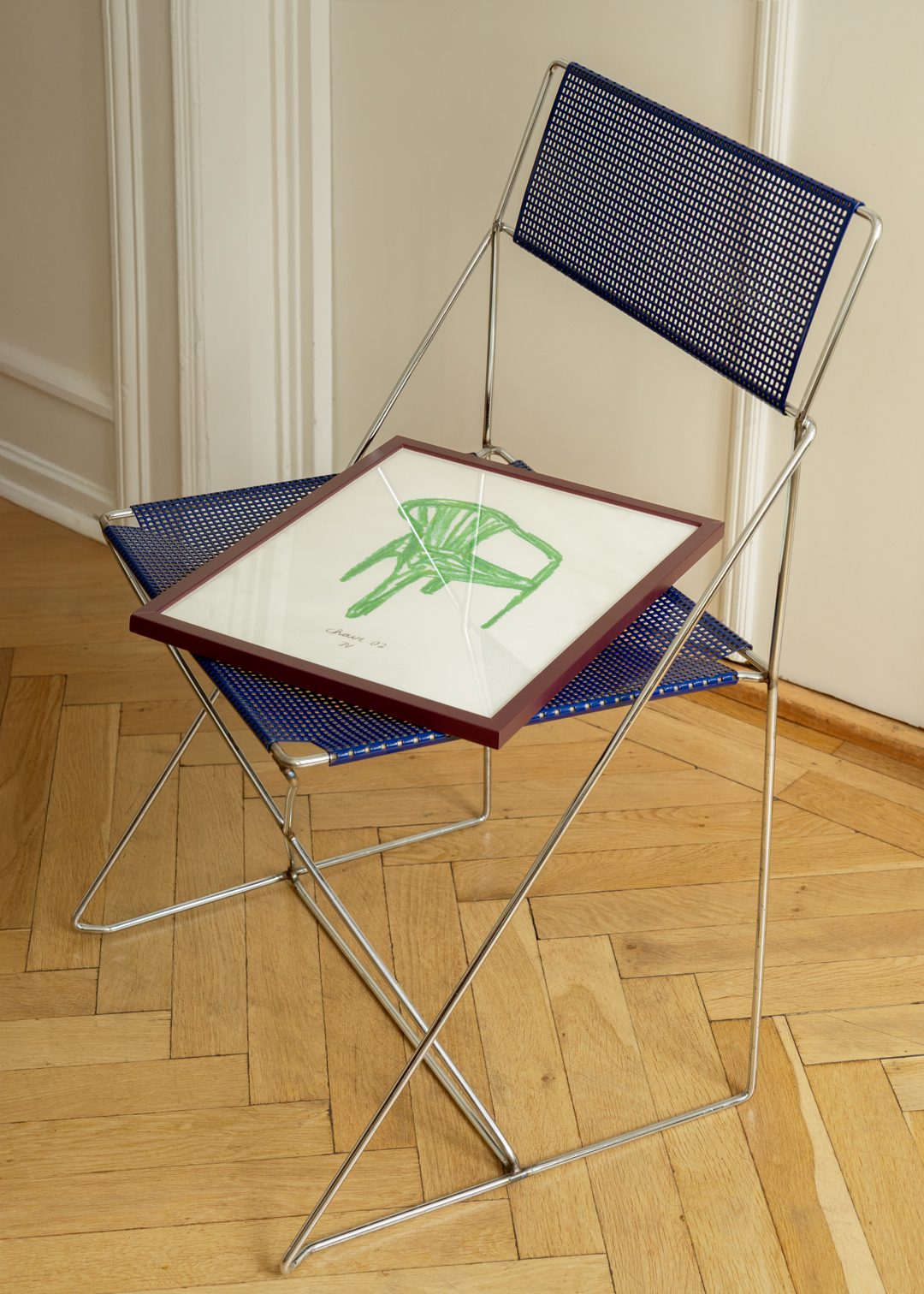 The Poster Club Chair 02 Poster 30x40 cm Grün Stuhl