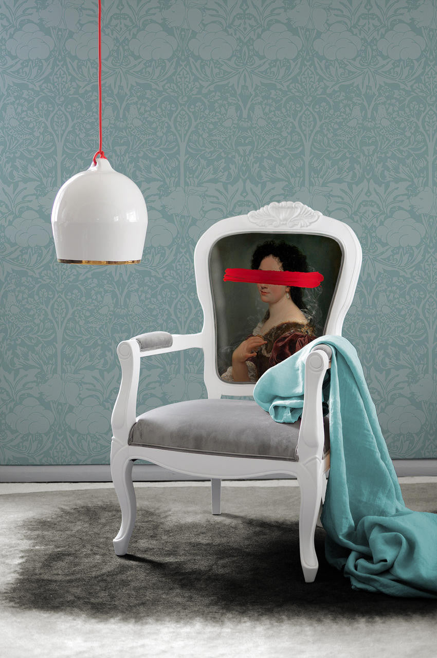 Mineheart Morris Dream Tapete Minty Egg Blue Vlies