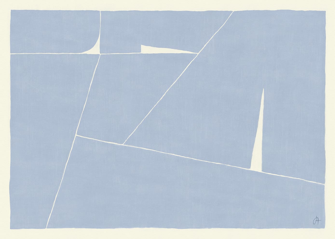 The Poster Club Art Prints 12PM Poster 30x40 cm beige