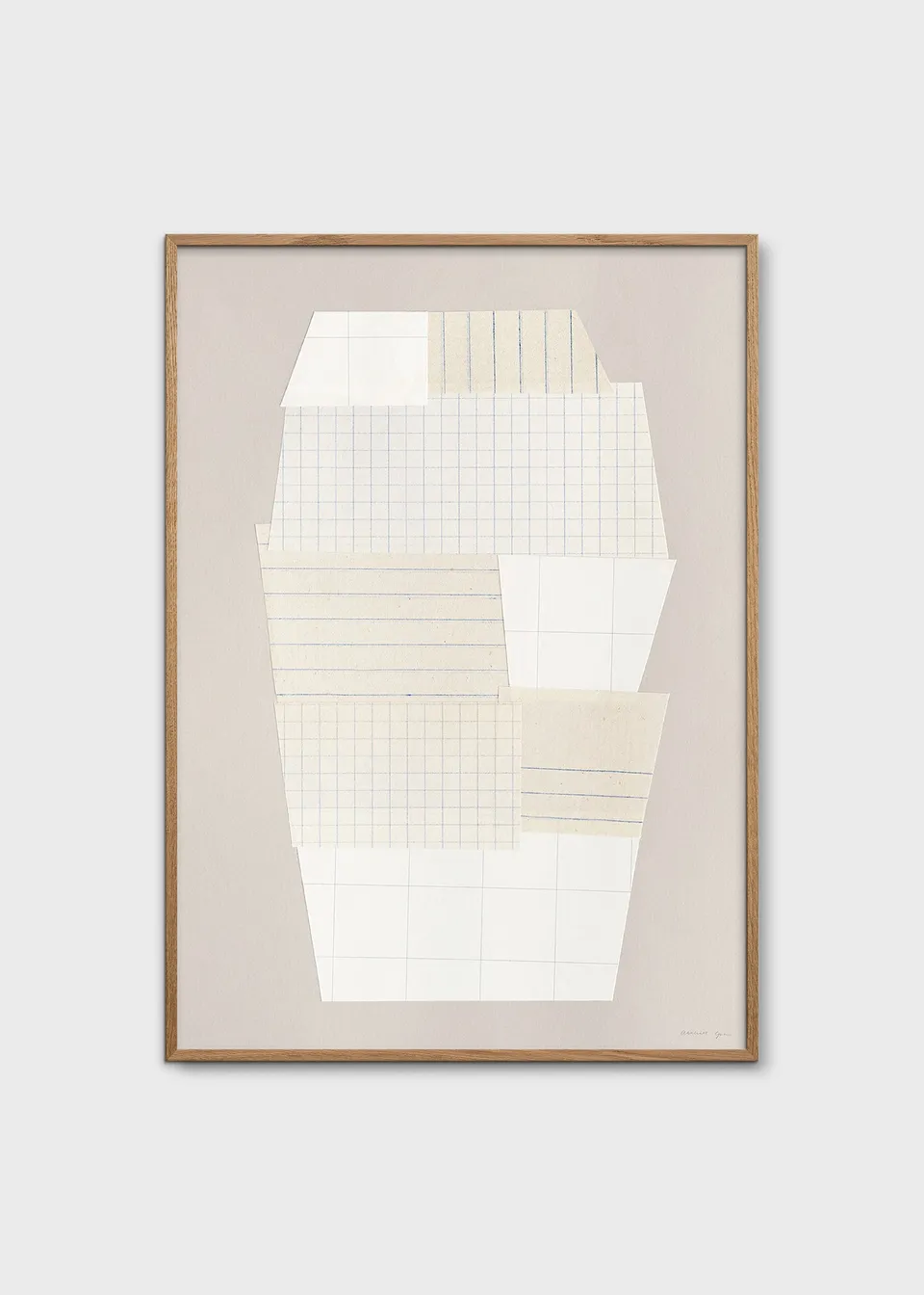 The Poster Club Art Prints Print No. 180 Poster A4 beige